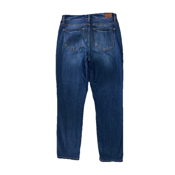 Judy Blue Boyfriend Fit Women’s Jeans Size 5/27 Blue Denim Stretch Straight Leg - Picture 7 of 7